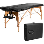Tragbare Massageliege, 213,4 cm - Verstellbare, klappbare Spa-Liege mit Tragetasche