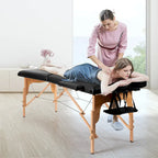 Tragbare Massageliege, 213,4 cm - Verstellbare, klappbare Spa-Liege mit Tragetasche