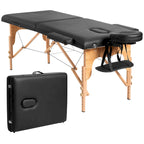 Tragbare Massageliege, 213,4 cm - Verstellbare, klappbare Spa-Liege mit Tragetasche