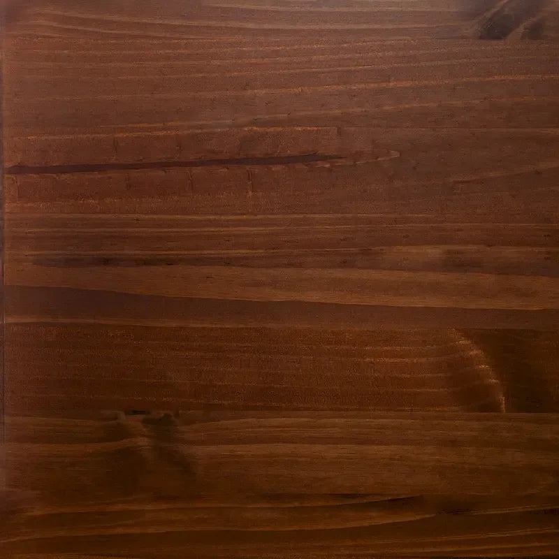 Letto a piattaforma con contenitore in legno massello moderno di metà secolo
