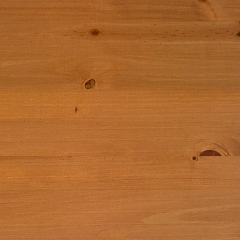 Letto a piattaforma con contenitore in legno massello moderno di metà secolo