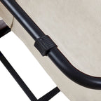 Verstellbarer Loungesessel aus Cord
