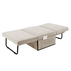 Verstellbarer Loungesessel aus Cord