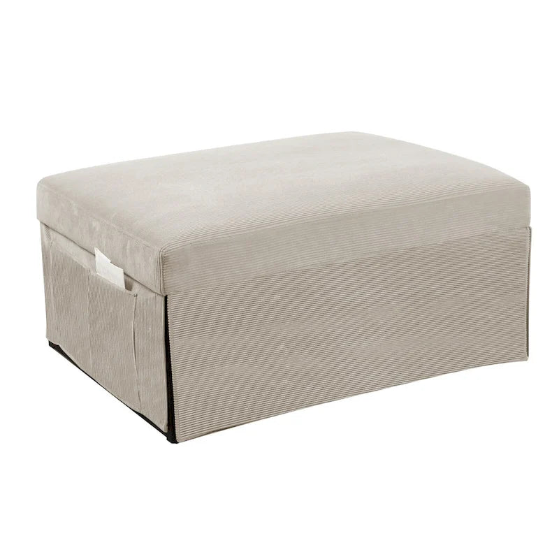 Verstellbarer Loungesessel aus Cord