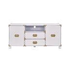 Media TV Stand with Storage Cabinets and Drawers for TVs up to 50 in.