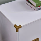 Media TV Stand with Storage Cabinets and Drawers for TVs up to 50 in.