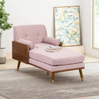 Fortas Mid-century Modern Chaise Lounge by Christopher Knight Home - 32.00 W x 63.75 L x 33.50 H