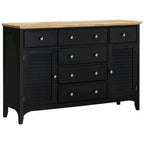Storage Cabinet with Adjustable Shelves and Magnetic Doors