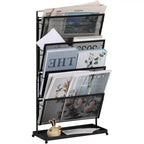 Desktop-Aktenorganizer mit 4 Ebenen und Papierablage