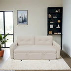 Queensize-Schlafsofa mit Ausziehfunktion und Hydrauliksystem