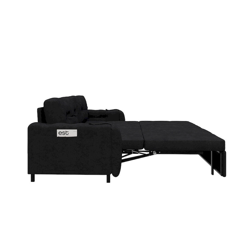 Queensize-Schlafsofa mit Ausziehfunktion und Hydrauliksystem