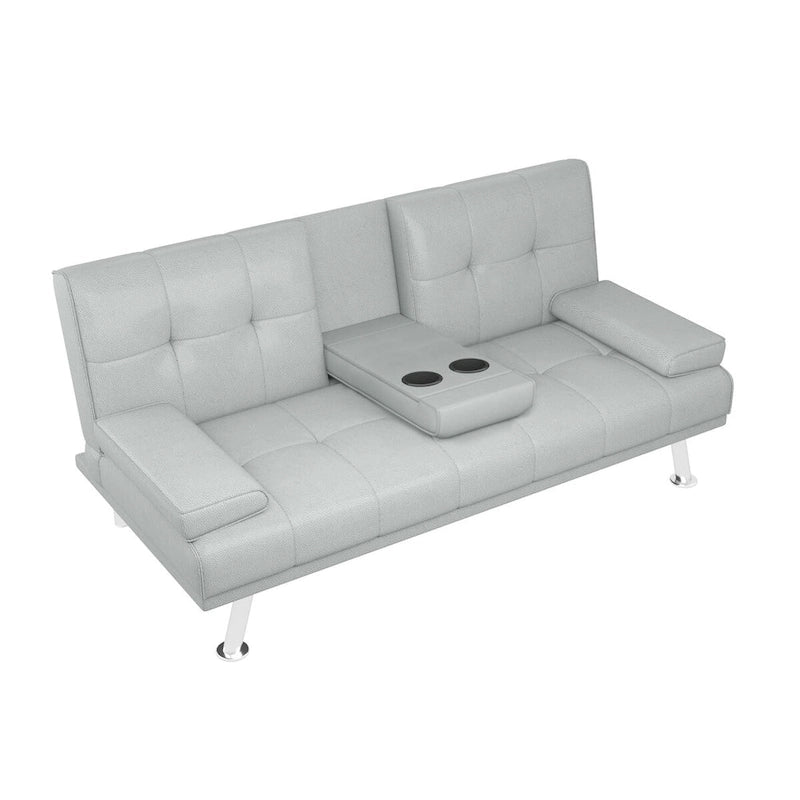 Sleeping Functional Sofa,Folding Sofa,Folding Bed,Leather