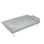 Klappbares Schlafsofa mit verstellbarer Rückenlehne, 66 Zoll