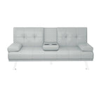 Klappbares Schlafsofa mit verstellbarer Rückenlehne, 66 Zoll
