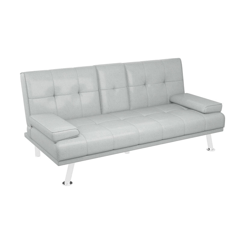 Klappbares Schlafsofa mit verstellbarer Rückenlehne, 66 Zoll