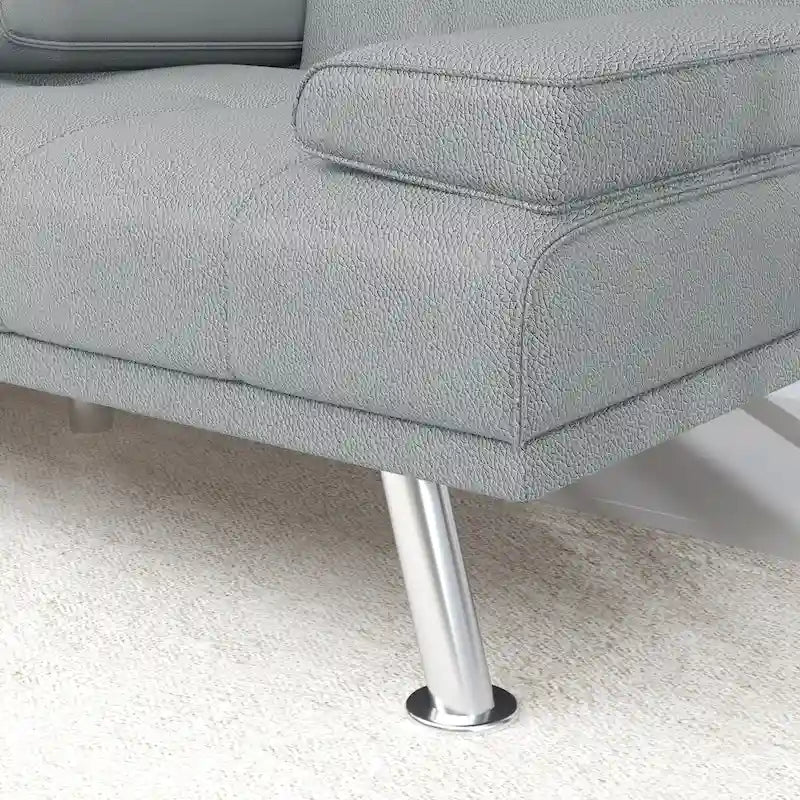 Klappbares Schlafsofa mit verstellbarer Rückenlehne, 66 Zoll